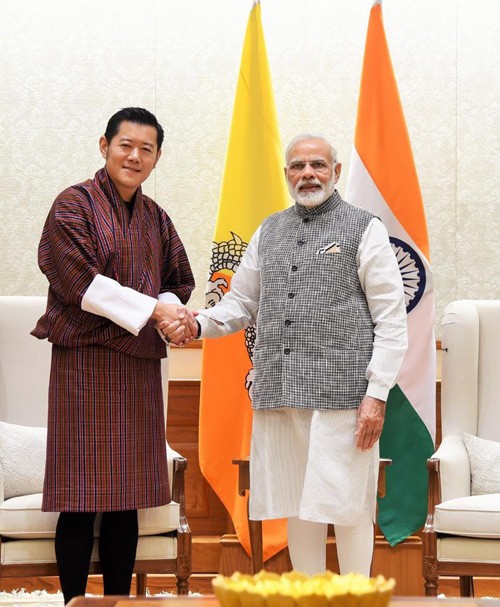 king of bhutan and pm narendra modi (file photo)