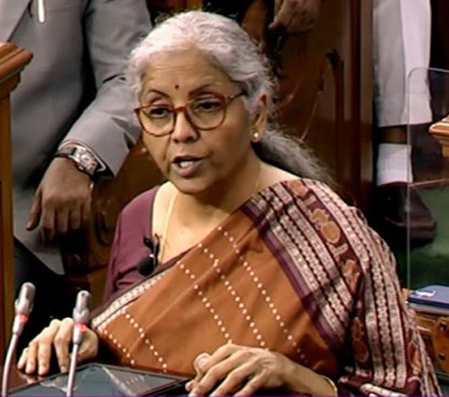 nirmala sitharaman presented union budget 2022-23