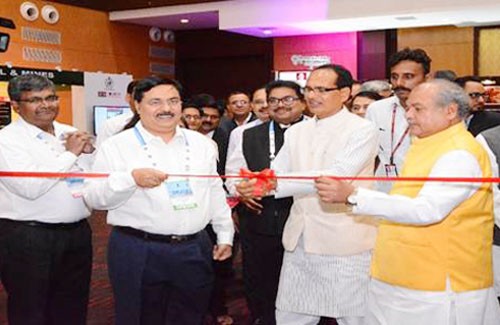 minister inaugurated pavilion of nalco in indore