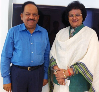 dr harsh vardhan and arti mehra