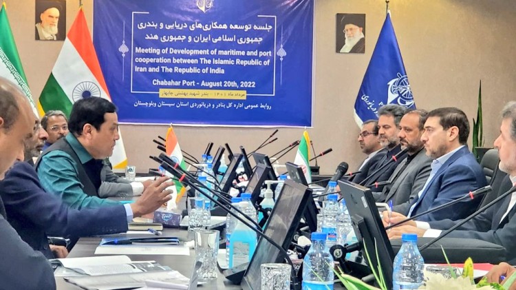 india-iran meeting at chabahar port