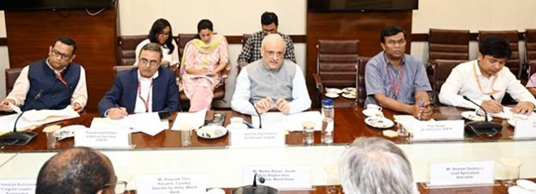 agriculture secretary and world bank representative attended the meeting