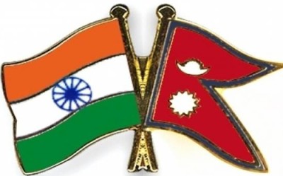 india-nepal flag