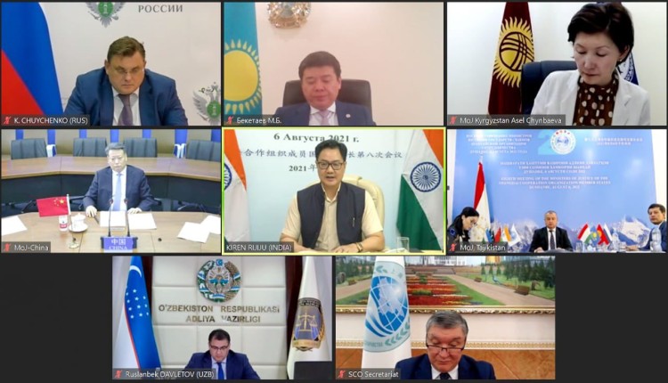 kiren rijiju attended 8th sco justice ministers meeting