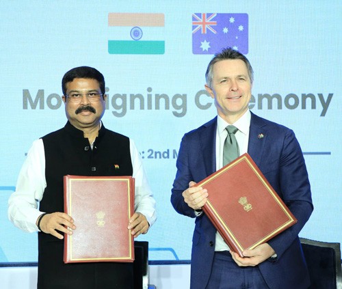 historic moment in india-australia educational ties