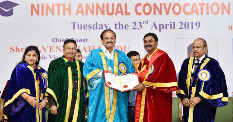 venkaiah naidu honors drdo chairman dr. satish reddy