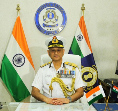 parmesh sivamani became the dg of coast guard