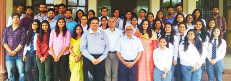 doon university, prof. narendra kumar, communication with the students