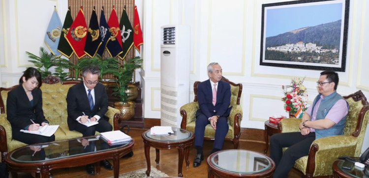 japanese ambassador meets minister of state for home affairs