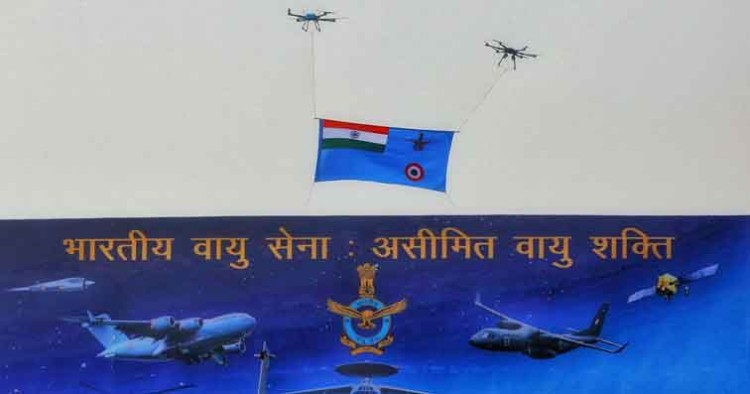 new air force flag unveiled on air force day