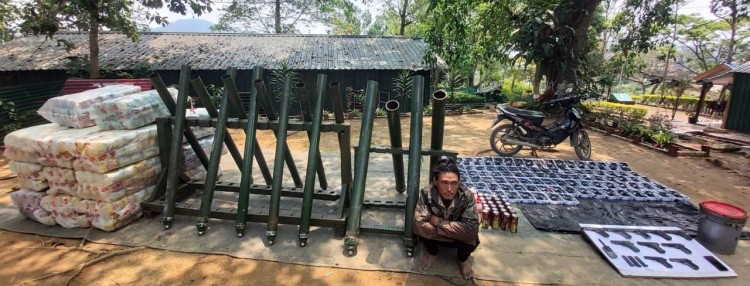 war material seized on india-myanmar border