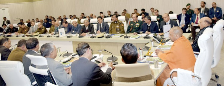 chief minister and defense minister hold review meeting