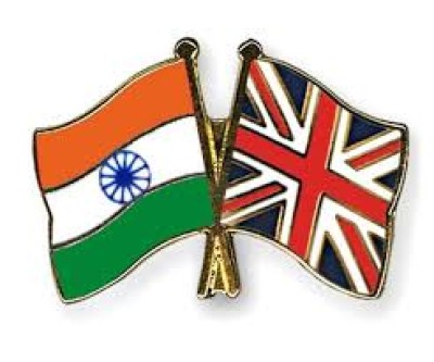 india and britain flag