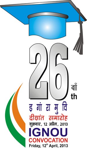 ignou, twenty six convocation