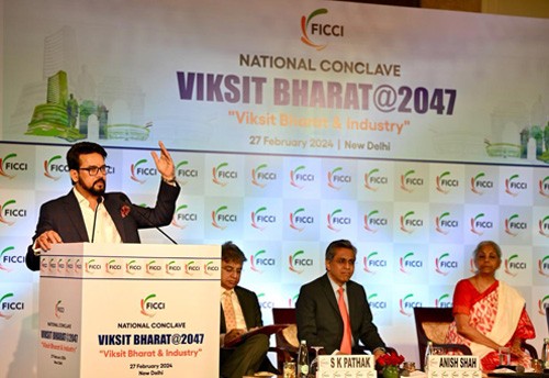 ficci conference on 'developed india and industry'