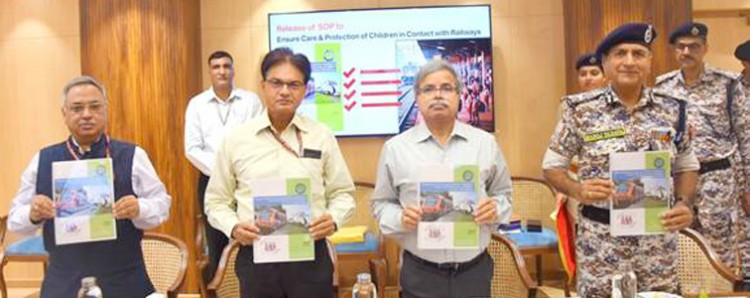 revised sop launched by ministry of railways and women and child development