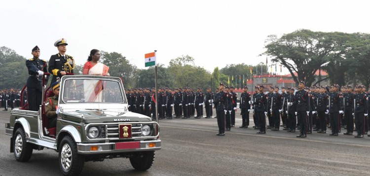 grand passing out parade at national defense academy khadakwasla