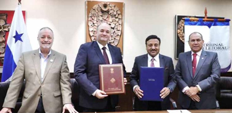 election commission's cooperation agreement with panama