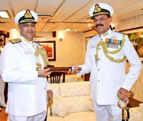 rear admiral suraj beri takes charge of eastern fleet