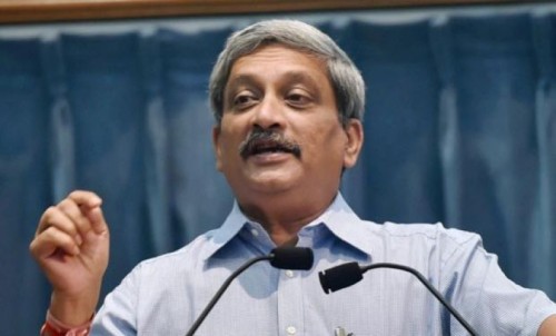 defense minister manohar parrikar