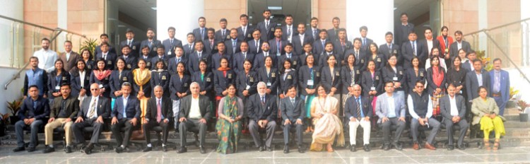 cec sushil chandra interacted with the 74th batch of irs officer trainees at iiidem