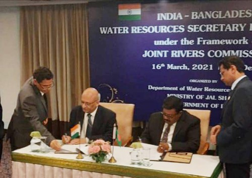 india-bangladesh water resources secretaries meeting