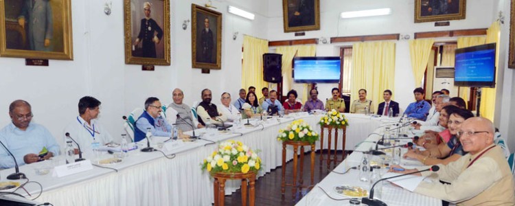 rajnath singh chairing the parliamentary consultative committee meeting