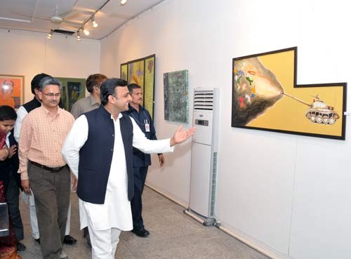 akhil bharatiya art exhibition