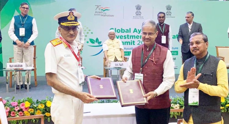 mou between the ministry of defense and ayush