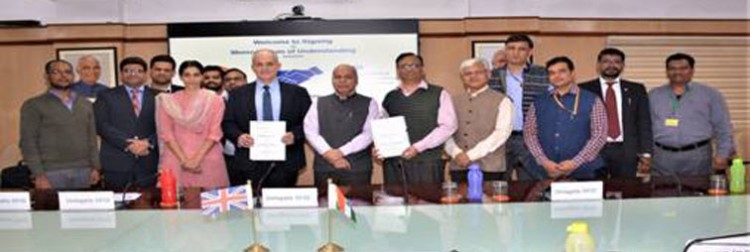 indian railways mou with the department for international development united kingdom