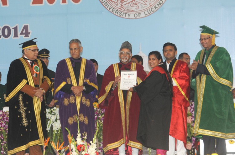 annual convocation in lucknow uiversity