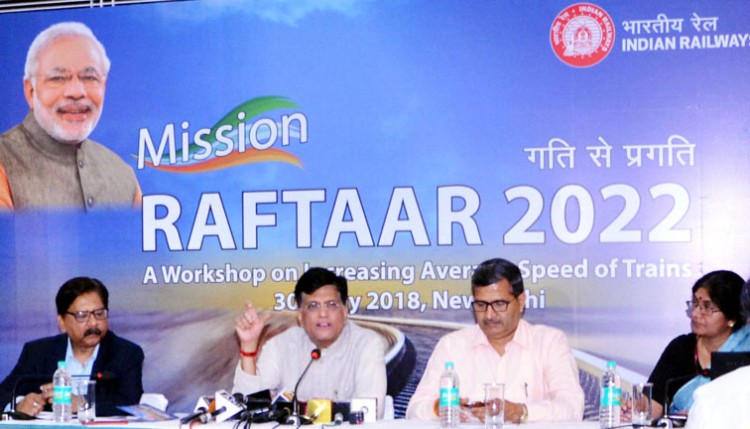 'mission raftaar 2022', a workshop of the ministry of railways