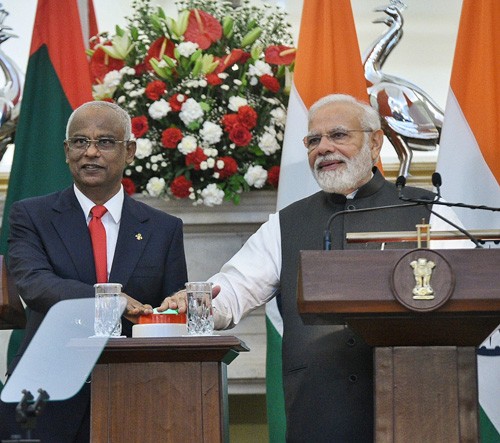 maldives president ibrahim solih and pm narendra modi