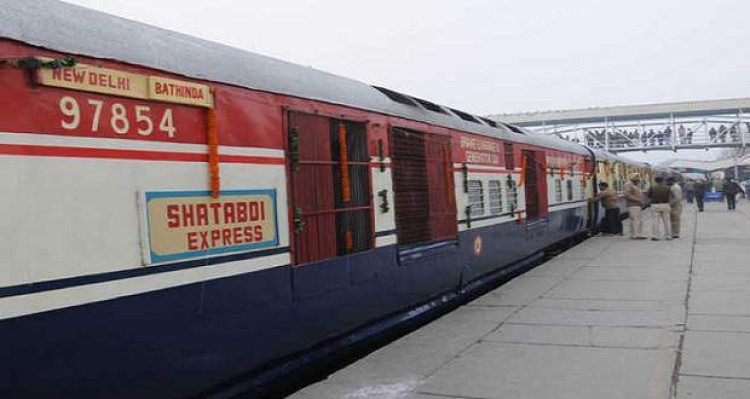 new delhi-bathinda shatabdi express starts