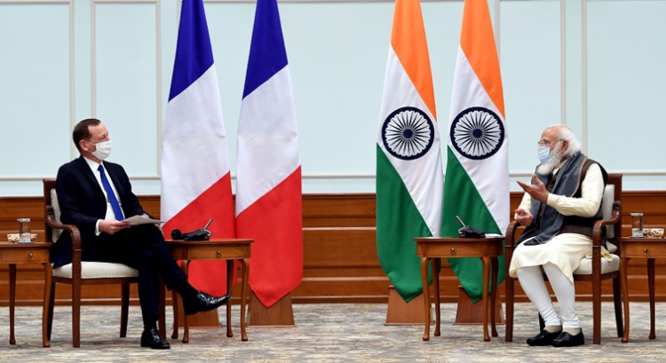 french diplomatic adviser meets prime minister