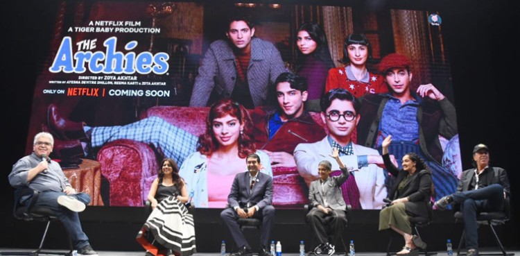 talk on comic film 'the archies' at iffi
