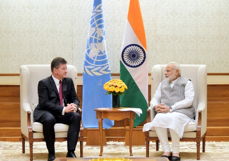 president of unga meeting with prime minister narendra modi