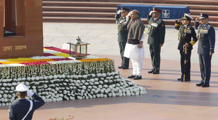 emotional tribute to the martyred soldiers at the national war memorial