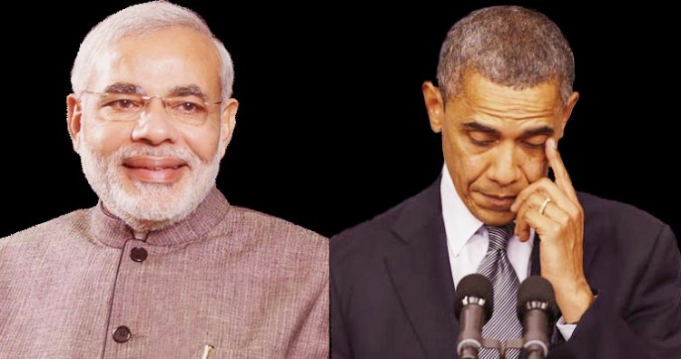 narendra modi and barack obama