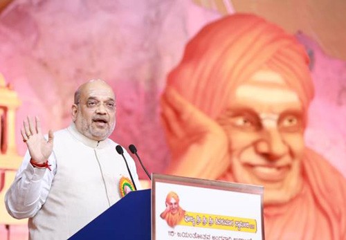 amit shah said that shivakumar swami is the basavanna of the modern era