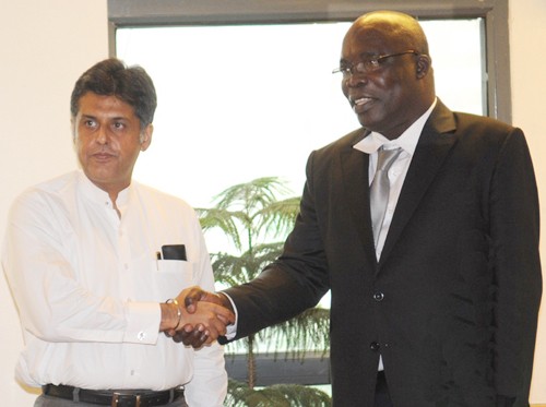 manish tewari and adboul aziz mbaye