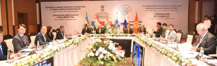 sco transport ministers meeting in delhi