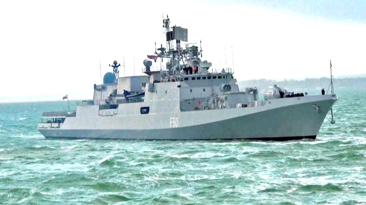 ins tarakash reached walvis bay in namibia