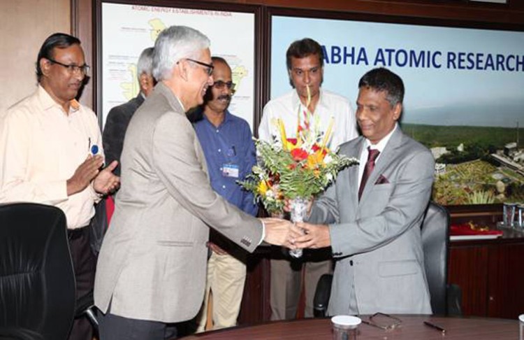 dr. ak mohanty took over the post of director of barc