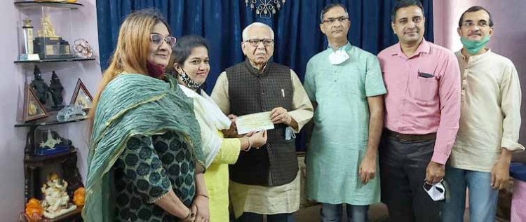 ram naik gave pension for shriram temple