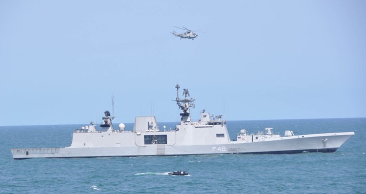 multilateral maritime exercises in the eastern indian sea