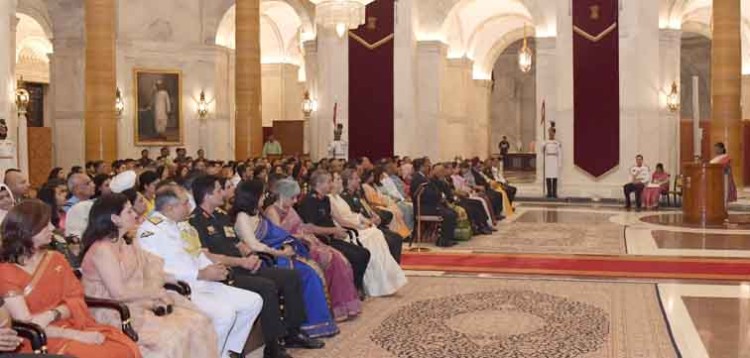 ndc professors and members meet the president