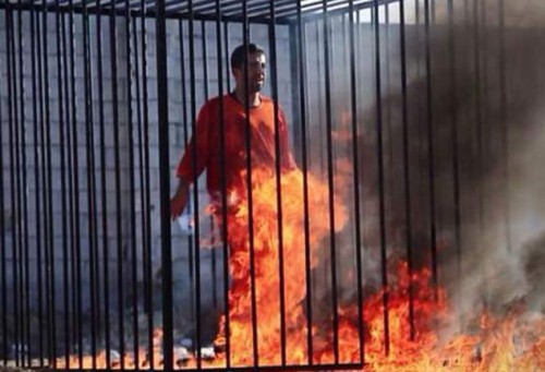 burning of jordan pilot