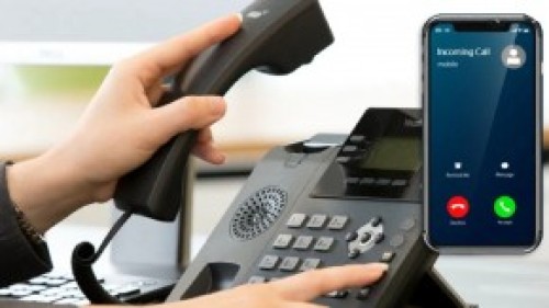 0 dial mandatory on mobile call from landline