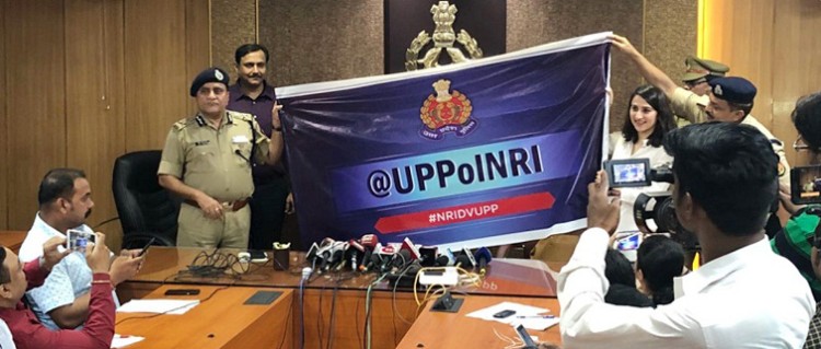 up police's twitter handle for nri